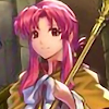 baldrshand: Standing with a calm smile holding her staff ("It's all right" said the sunrise sky.)