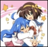 cybernya: (konata and haruhi)