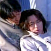 linky: Ichijou laying on Godai's chest, Godai looking down at him (KR Kuuga: 51)