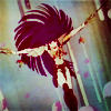turlough: young woman with twin swords running forward, Lady Kajura from 'Yoroiden Samurai Troopers' ((yst) the lady kayura)