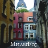 mharific: Old-fashioned city street (misc - city)