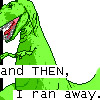 randomdrops: (run away dinocomics)