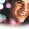 shallowness: Sky High's Warren Peace smiling (Warren Peace smiles!)