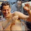 sanguinity: Horatio Hornblower laughing while having a deck shower (Hornblower shower laughter)