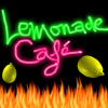 kalloway: Neon "Lemonade Cafe" with lemons and flames, truly the most majestic of icons (Lemonade Cafe)