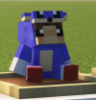 conar: custom minecraft model of a chibi connor from dream smp (cube)