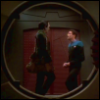 ectogeo: Garashir screenshot from DS9, exchanging gifts and goodbyes, in s3e20 (delavian chocolates, garashir, improbable cause)