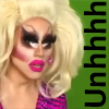 xxxbilliexxx: Image of Trixie from the webshow UHNNN on a green background. The next says UHNNN sideways. (Unhhhh)