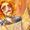 likemybooks: Taryon looking over blueprints and grinning (excited)