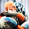 petra: Ahsoka Tano and Rex hugging from Star Wars Rebels. (Ahsoka & Rex - HUG)