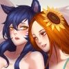 solarknight: (nsfw - loving embrace; Ahri)