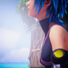 onegrownup: Aqua looks up but her eyes are out of frame (hidden eyes)