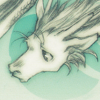 hokuton_punch: Official art of Hakuryuu from Saiyuki (saiyuki hakuryuu postcard)
