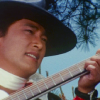 linky: Close up of Ken holding his guitar (Zubat: Ken Guitar)