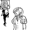 likemybooks: Taryon staring at a smiling Vex (Vex - Stare)