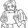 likemybooks: Taryon angrily reading a sheet of paper. (what the shit)