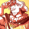 likemybooks: Taryon shading his eyes and smiling (new adventure)