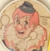 dusty_retro: Photo of classic clown, as seen on a themed drum set seen in thrift shop. (ClownDrum)