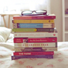 justfornow: ([Stock] {Books} Pretty stack)