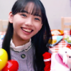 linky: Rinne with a big smile and shaking maracas and holding a santa puppet. (Gotchard: Rinne - To The Beat)