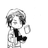 endsjustified: (manners.)
