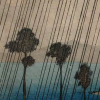 mecurtin: Hiroshige print detail, three trees in rain (rain)