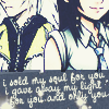 setsuntamew: (Riku & Kairi → cursive text together)