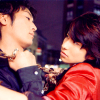 linky: Otoya and Jiro in each other's faces. (Kiva: JiroOto)