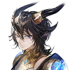 kalloway: Headshot of Adrian from Knights Chronicle showing off his lovely horns (KC Adrian)