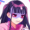 stardust_rifle: Chuu-tan from Honeyworks looking angry at her phone. (Angry Icon)