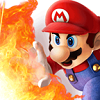 mamamias: Mario shooting a fireball. (FIREBALL (SMASH))