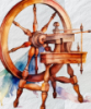 kaishin108: spinning wheel vintage - hwm (spinning wheel vintage - hwm)