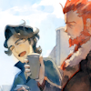 sarajayechan: Lysandre and Sycamore taking a walk through the city ([Pokemon Kalos] Perfectworldshipping)