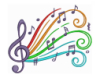 kaishin108: music notes colorful (music notes)