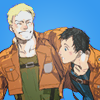 hometown: +bertolt (side hug)
