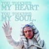 yourlibrarian: Ahsoka Reaching out on white background (SW-Ahsoka Reaching - alexia_drake)