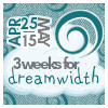 linky: The text 3 Weeks for Dreamwidth over a cloud with the Dreamwidth Symbol. As well as the text Apr 25 May 15 (Three Weeks For DW)
