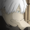 bugreport: Ginko looking quietly pensive (thoughtful)