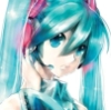 nightopias: A close up shot of a drawing of Hatsune Miku by the artist "KEI". (Default)