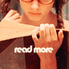 list50: fred burkle with a book, caption "read more" (fred - read more)