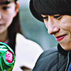 linky: Hotaro smiling at Hopper1. (Gotchard: Hotaro & Hopper1 - Looking)