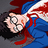 javert: dead brian with blood on his chest (yp brian game over)