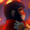 castaside: huh, soft, sad, neutral, serious (Macaque (1127))