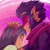castaside: dad, kiss, soft (Macaque (1141))