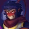 castaside: angry, serious (Macaque (1427)(1))