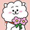 falkner: [BT21] [RJ] ([BT21] RJ with flowers)