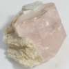 lmk: A natural morganite crystal (morganite)