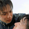 sarajayechan: Magis dying in Hyde's arms in a flashback ([Goseiger] Hyde/Magis)