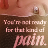 goodbyebird: Babylon 5: Ivanova, "You're not ready for that kind of pain." (B5 you're not ready for that kind of pai)