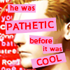 lightmod: seifer almasy with overlaid text reading "he was pathetic before it was cool" (seifer almasy)